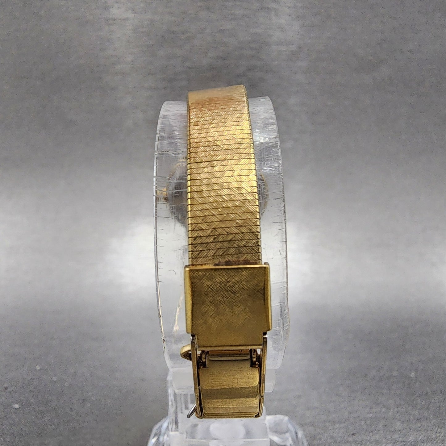 Seiko Watch Women 21mm Champagne Dial Gold Tone Round 2c210060 New Battery7