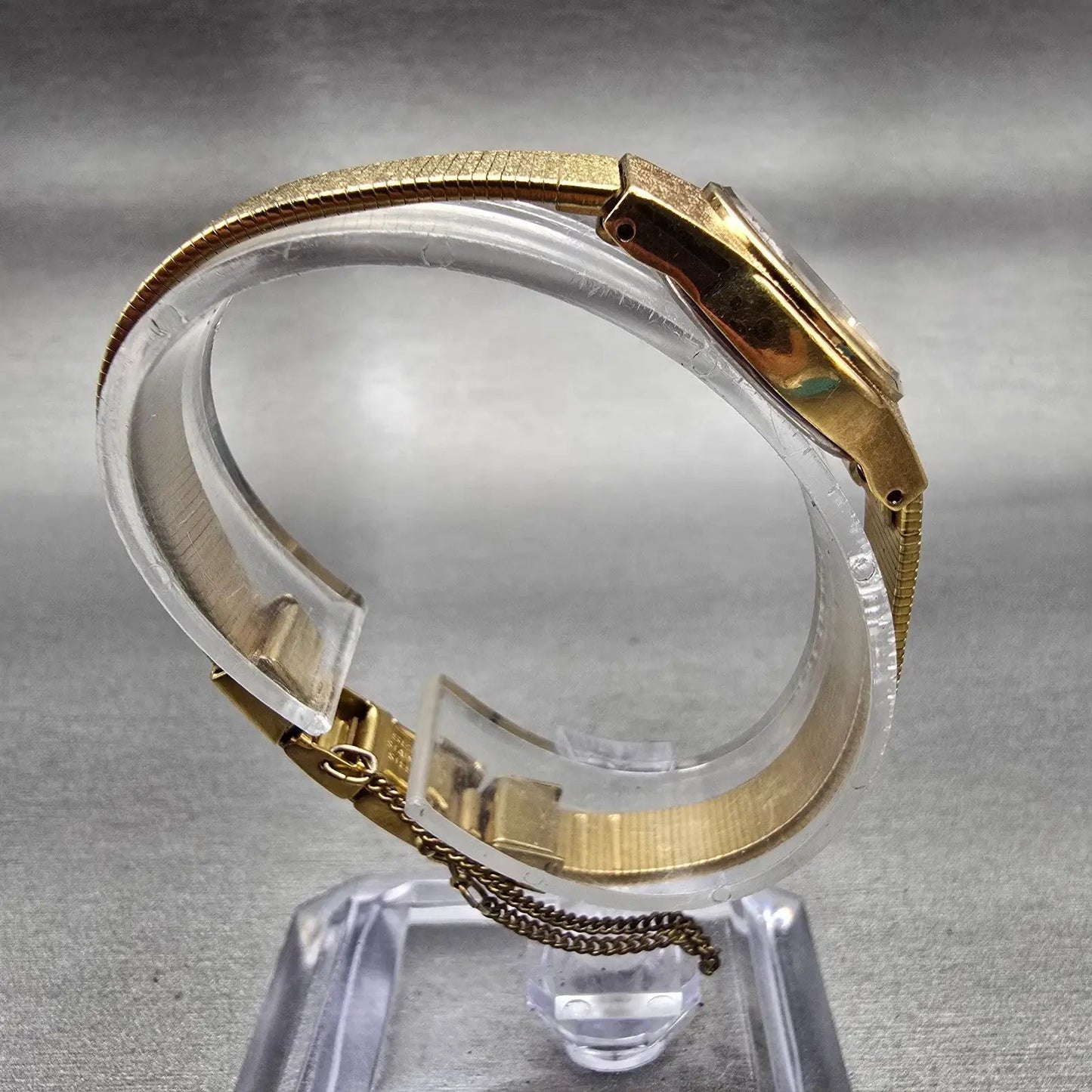 Seiko Watch Women 19mm Cream Dial Gold Tone Round V401-1819 New Battery Vintage8