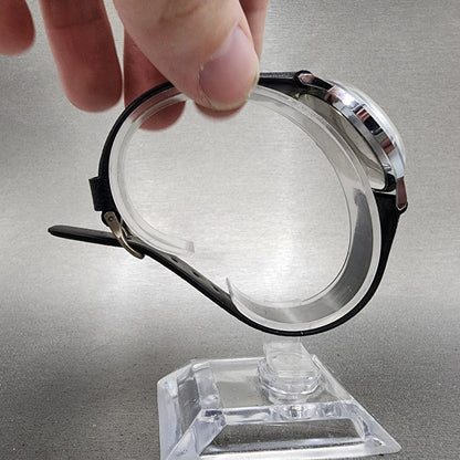 Timex Marlin Watch Men 34mm Champagne Dial Silver Tone Date Round Manual PARTS8