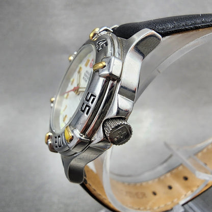 Wenger Swiss Military Watch Women 29mm White Dial Silver Tone Daydate New Batt2