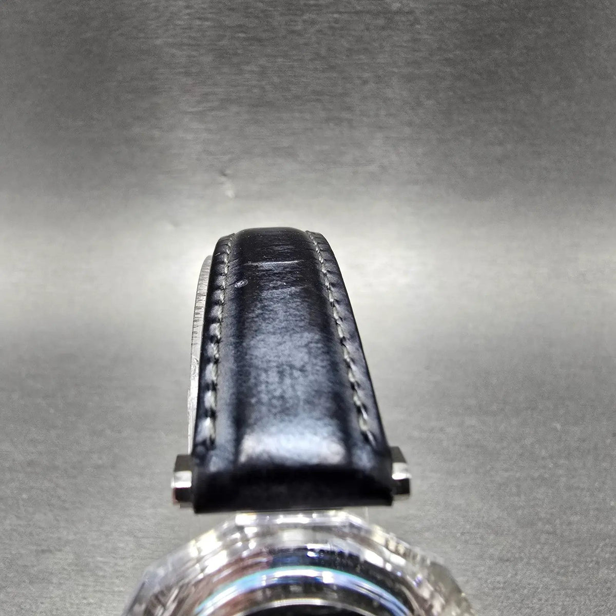 Swarovski Barcelona Watch Women 30mm MOP Dial Silver Diamonds Leather New Batt4