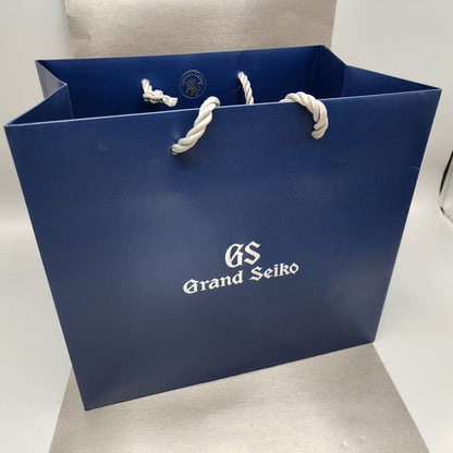 Grand Seiko SBGA497 Watch Men 41mm Pink Snowflake Dial Titanium Date Full Set16