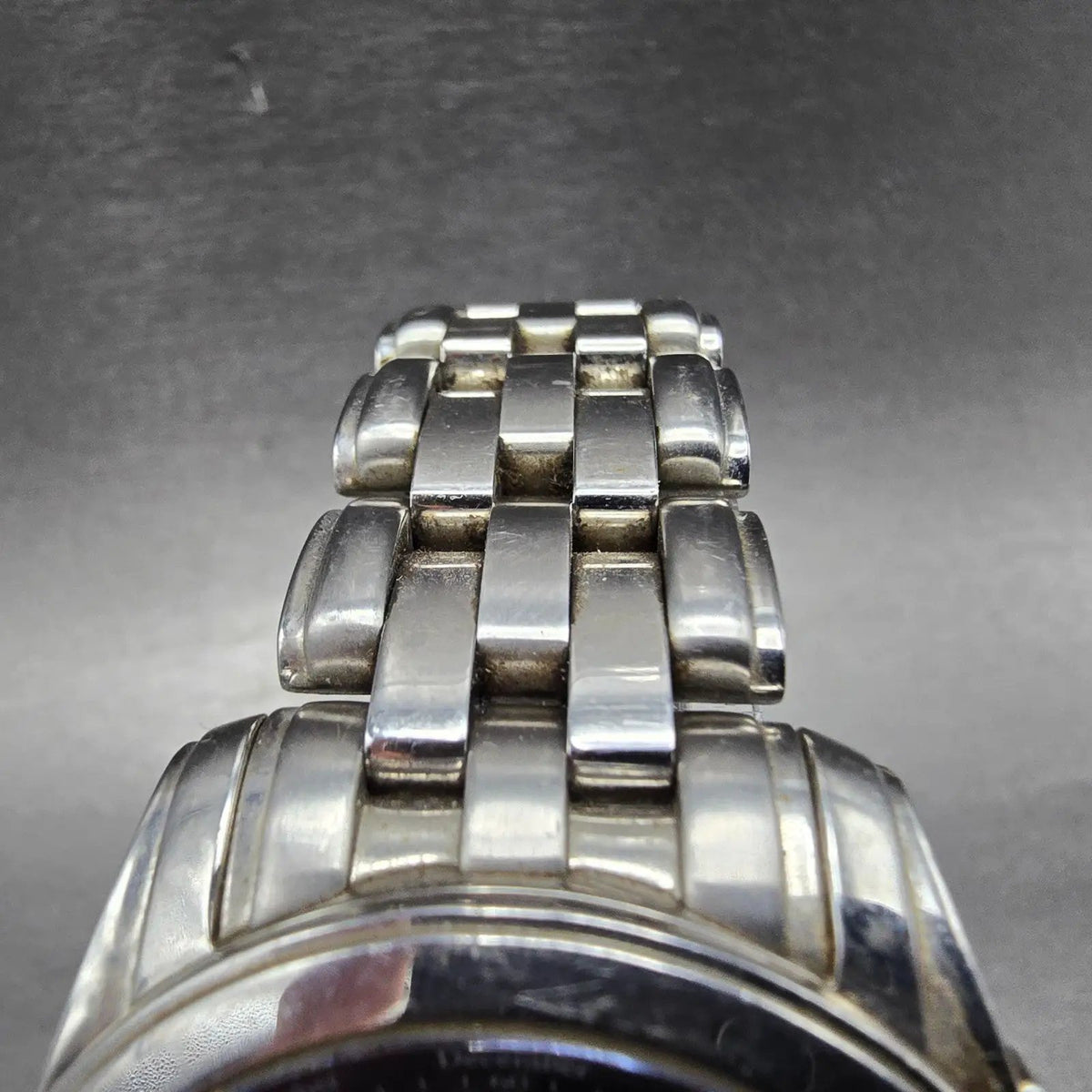 Citizen Eco-Drive Perpetual Calendar Watch Men 39mm Black Dial Steel Alarm RunsL4