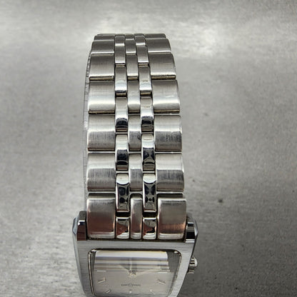 Rado Diastar Tank Watch Women 20mm Gray Dial Gray Tone Rectangle New Battery4