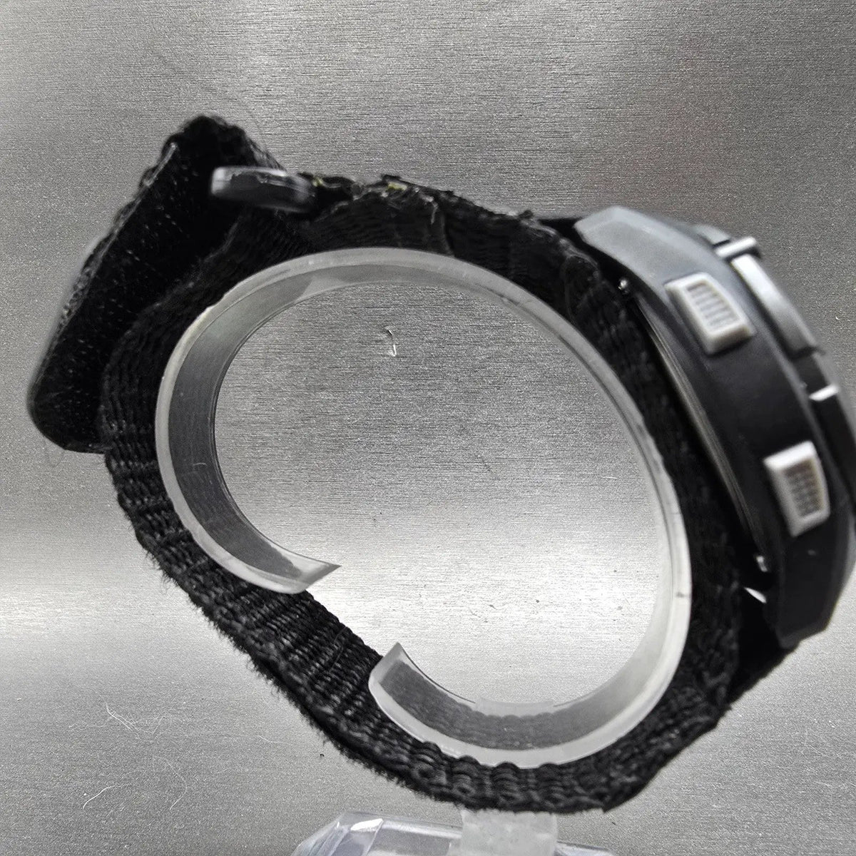 Timex Expedition Digital Watch Men 41mm Black Gray Alarm Chronograph New battery8