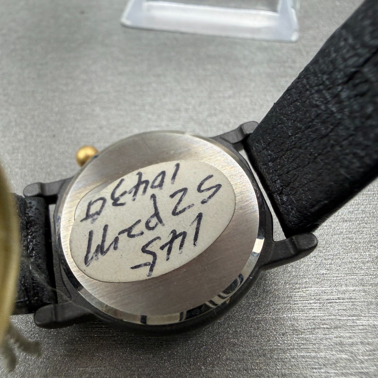 Seiko Watch Women 25mm Silver Dial Gray Tone Round 2P200B39 New Battery NOS 8899