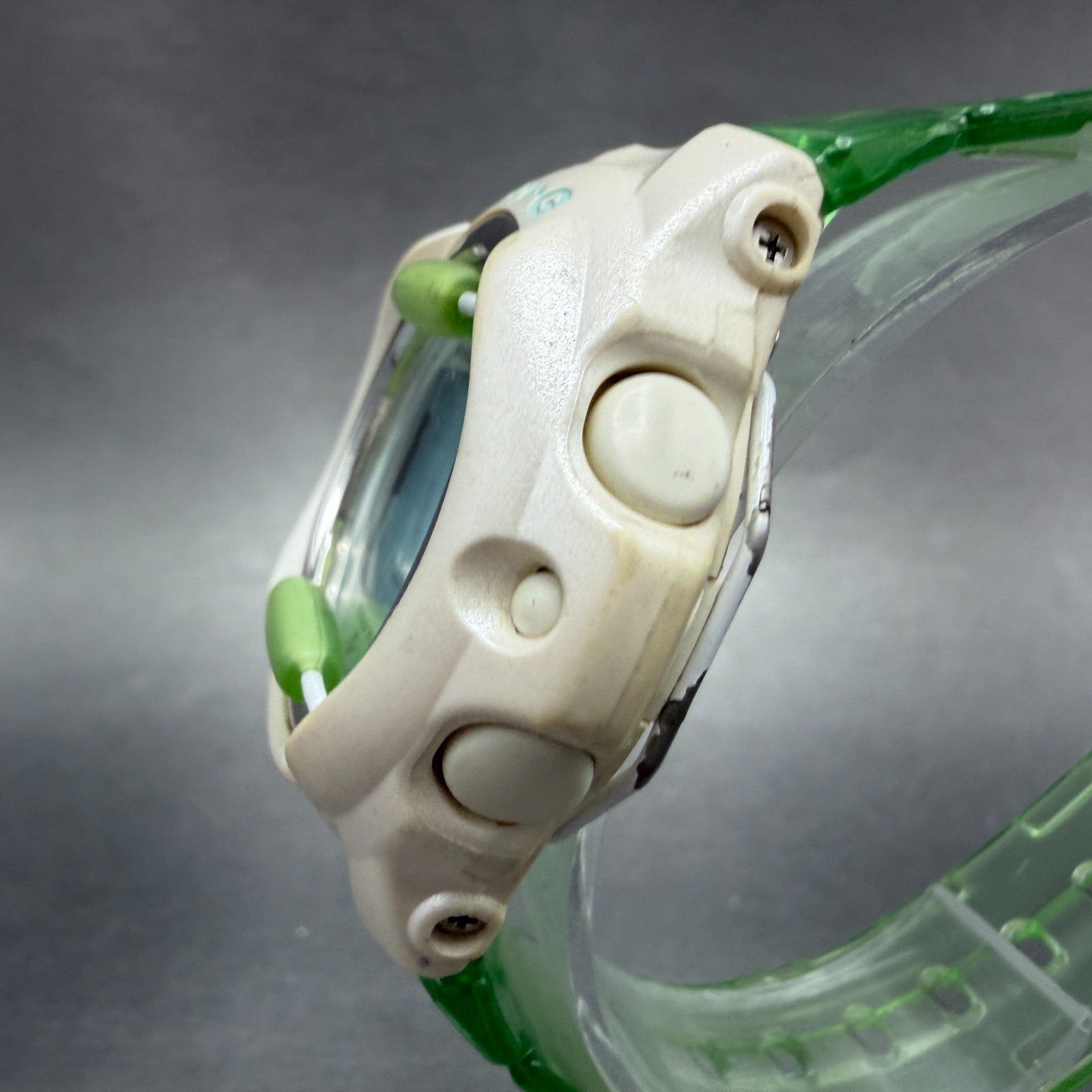 Casio Baby-G Watch Women 43mm White Green Digital Alarm Chrono BG-169WH New Batt2