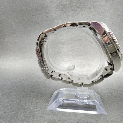 Invicta Angel Watch Women 41mm Black Dial Steel Date Round 21610 New Battery8