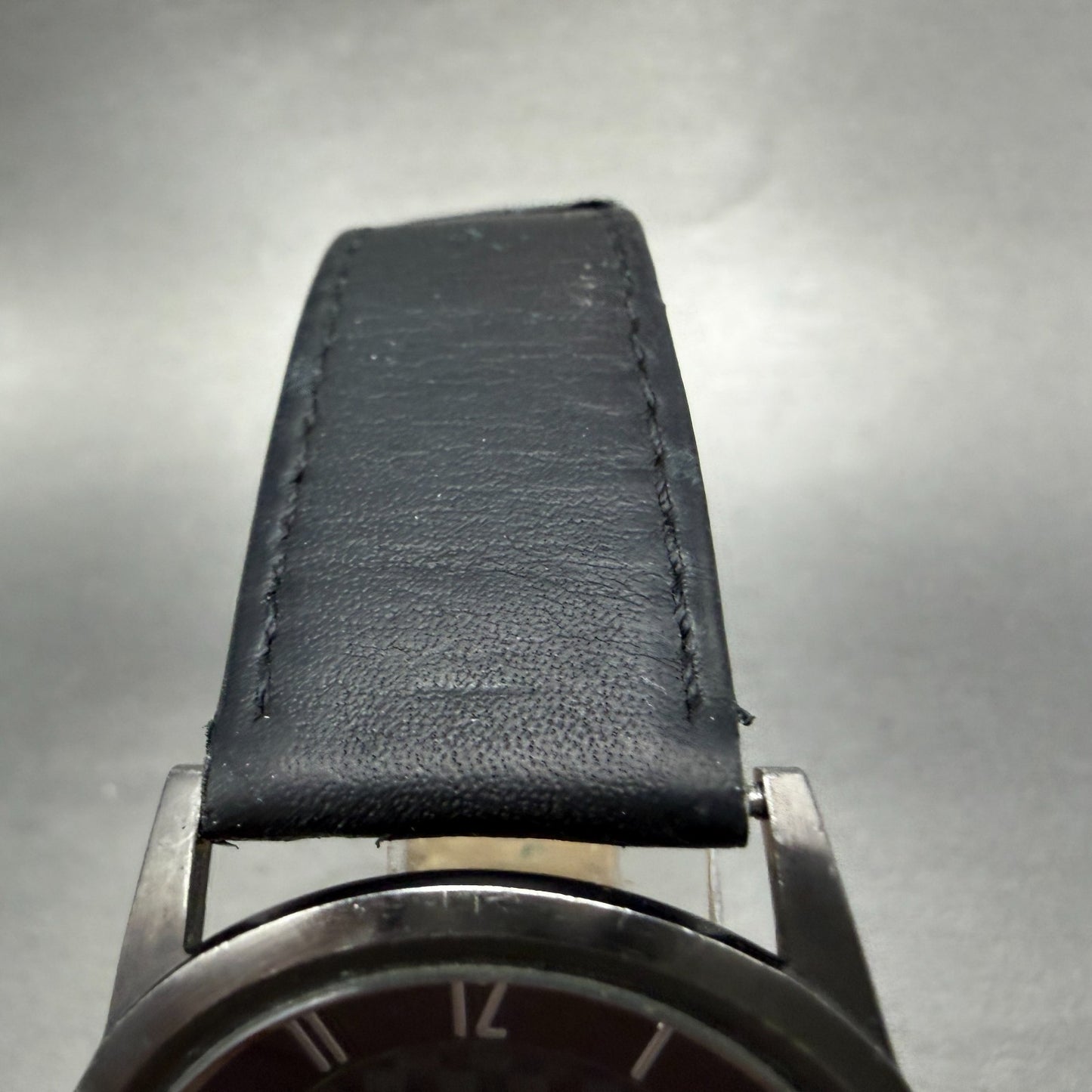 Skagen Watch Men 38mm Black Dial Gray Tone Date Round 124XLMLBC New Battery4