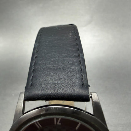 Skagen Watch Men 38mm Black Dial Gray Tone Date Round 124XLMLBC New Battery4
