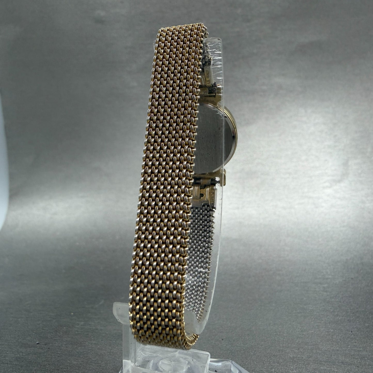 Seiko Watch Women 21mm Silver Dial Gold Tone Round 2C21-0100 New Battery Vintage7