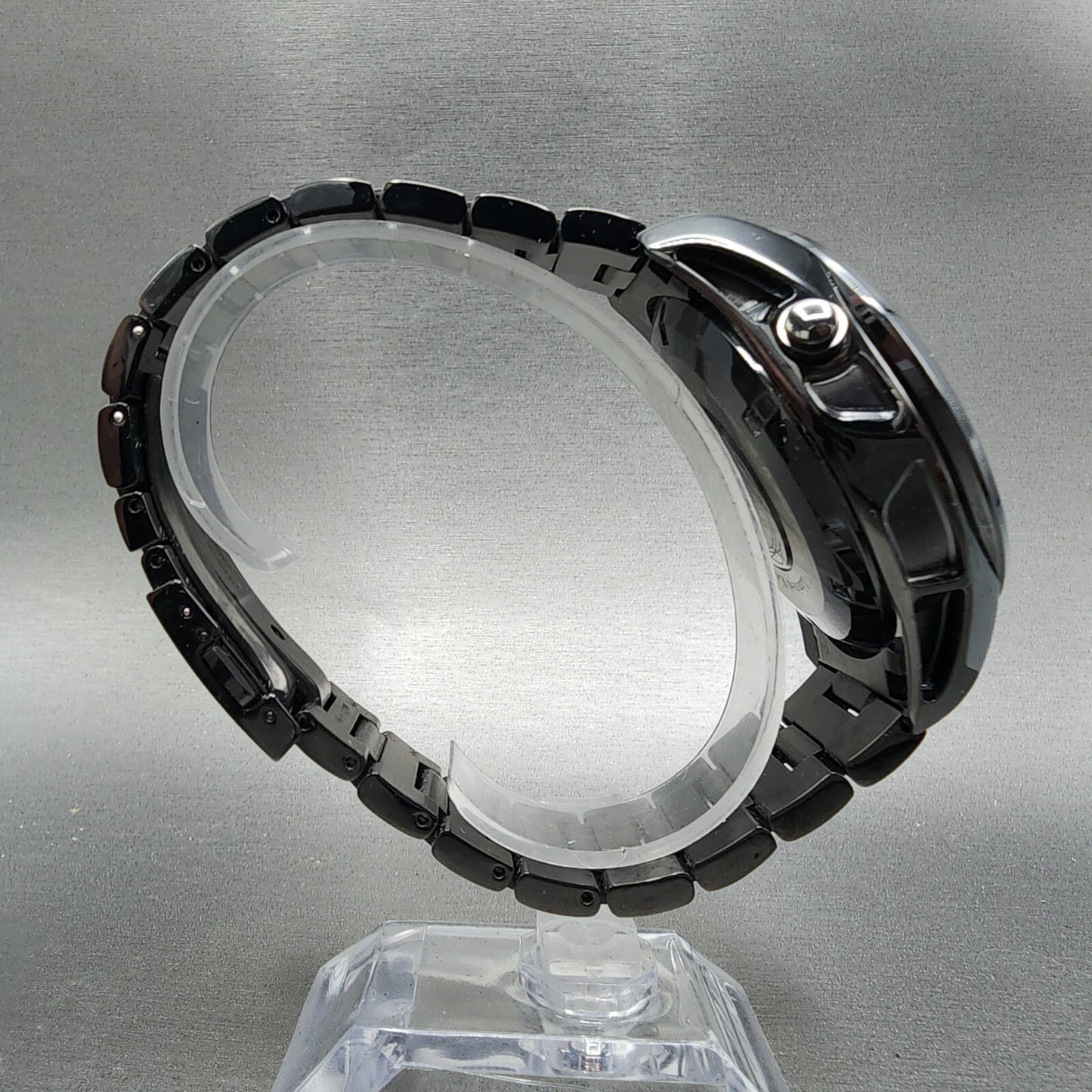 Seiko Astron GPS Watch Men 47mm Black Dial Black Case Date GPS Round 7X520AC08
