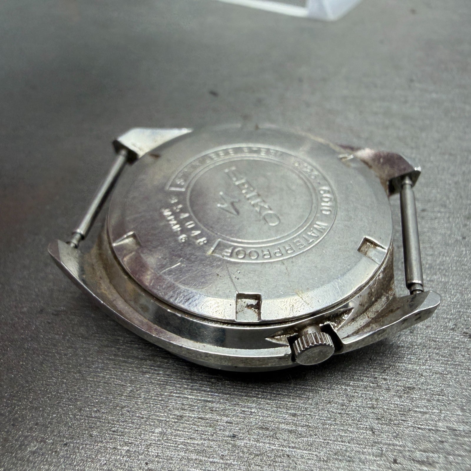 Seiko 5 Actus SS Watch Men 38mm Green Dial Silver Tone Daydate 5126-6010 PARTS9