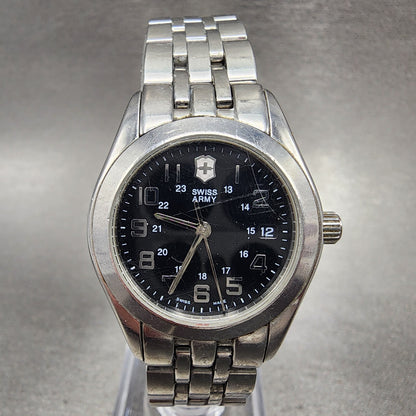 Victorinox Swiss Army Alliance Watch Women 28mm Black Dial Steel 24657 PARTS0