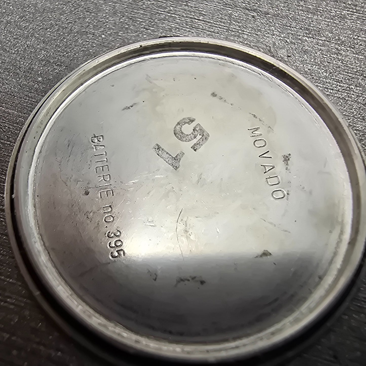 Movado Museum Watch Case 35mm Stainless Steel Round 85-G1-885 W/Crystal10