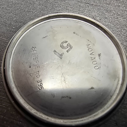 Movado Museum Watch Case 35mm Stainless Steel Round 85-G1-885 W/Crystal10
