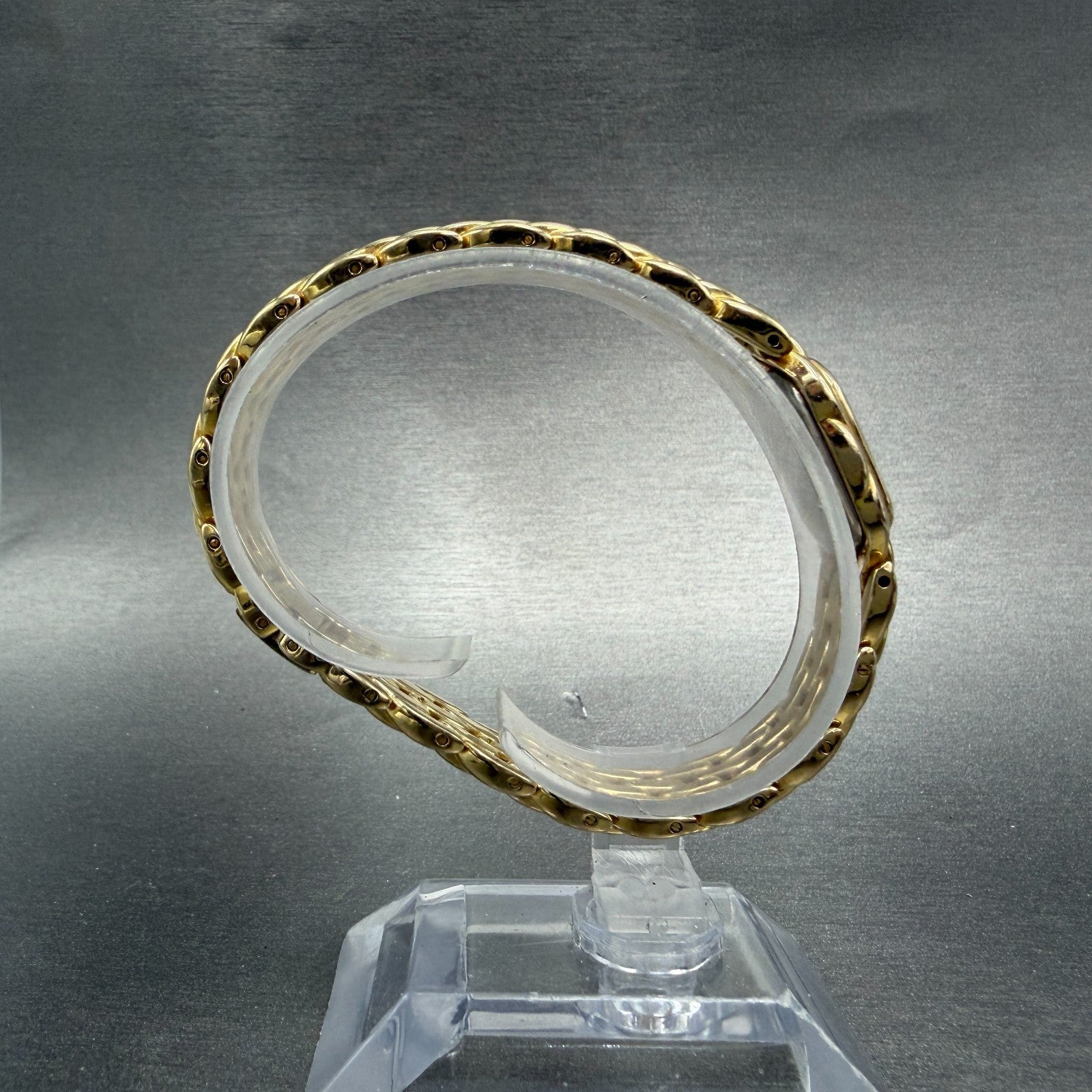 Citizen Watch Women 14mm Champagne Dial Gold Tone Oval 5421-S61241 New Battery8