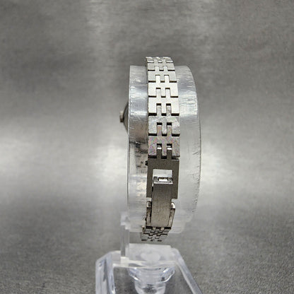 Seiko Watch Women 19mm Silver Dial Silver Tone Manual Octagon 11043390 Runs8