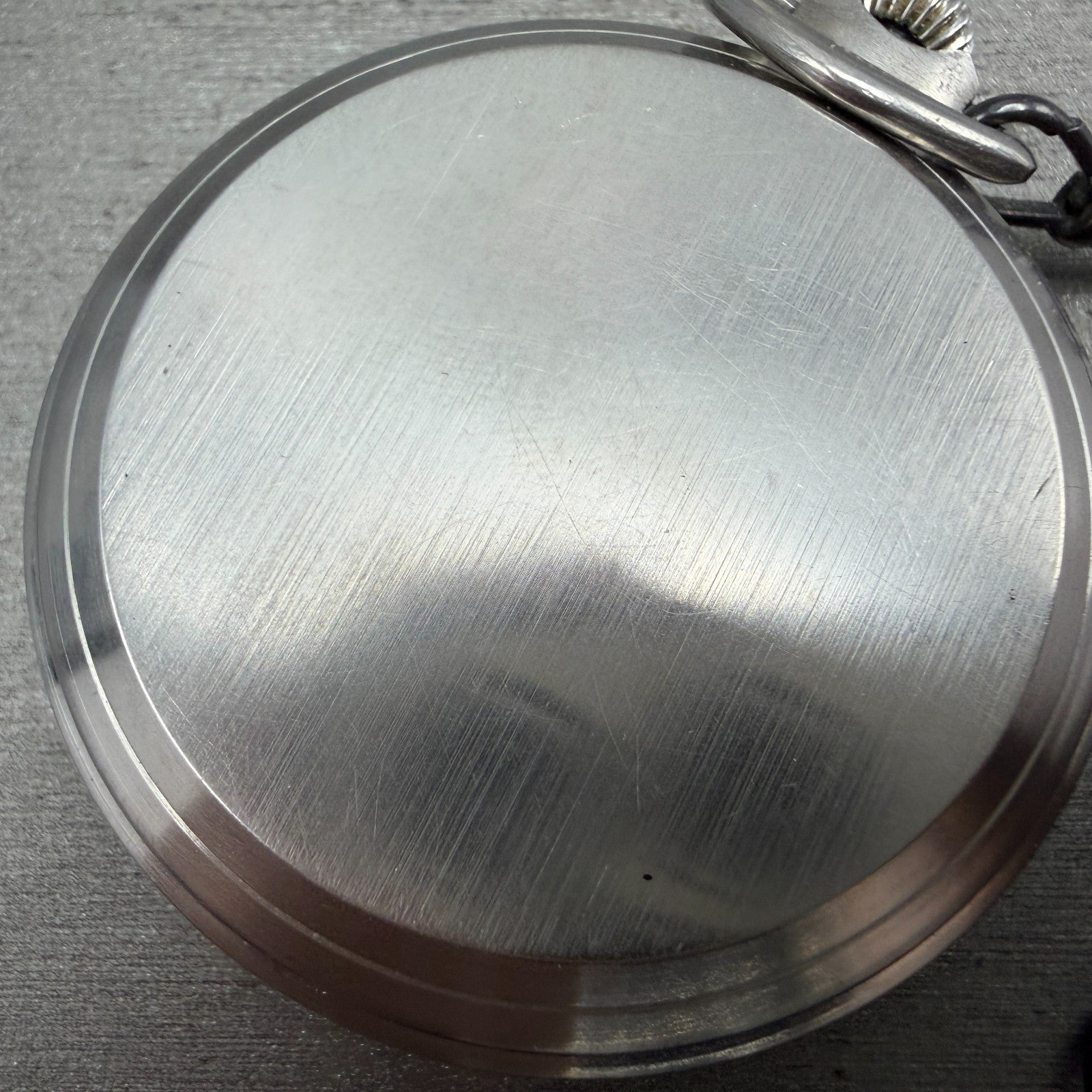 Waltham Pocket Watch 47mm White Dial Silver Tone Grade 220 Manual Wind PARTS!!!!7