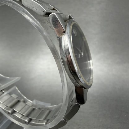 Movado Museum Watch Women 25mm Black Dial Steel Round 84.A1.0845 New Battery3