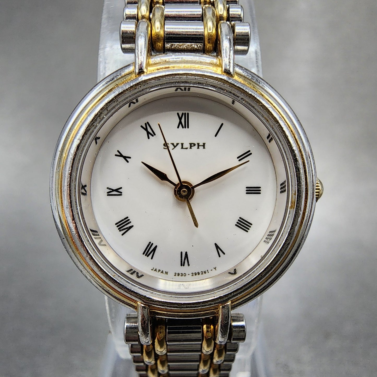 Citizen Sylph Watch Women 21mm White Dial Two Tone 2930294548 New Battery1