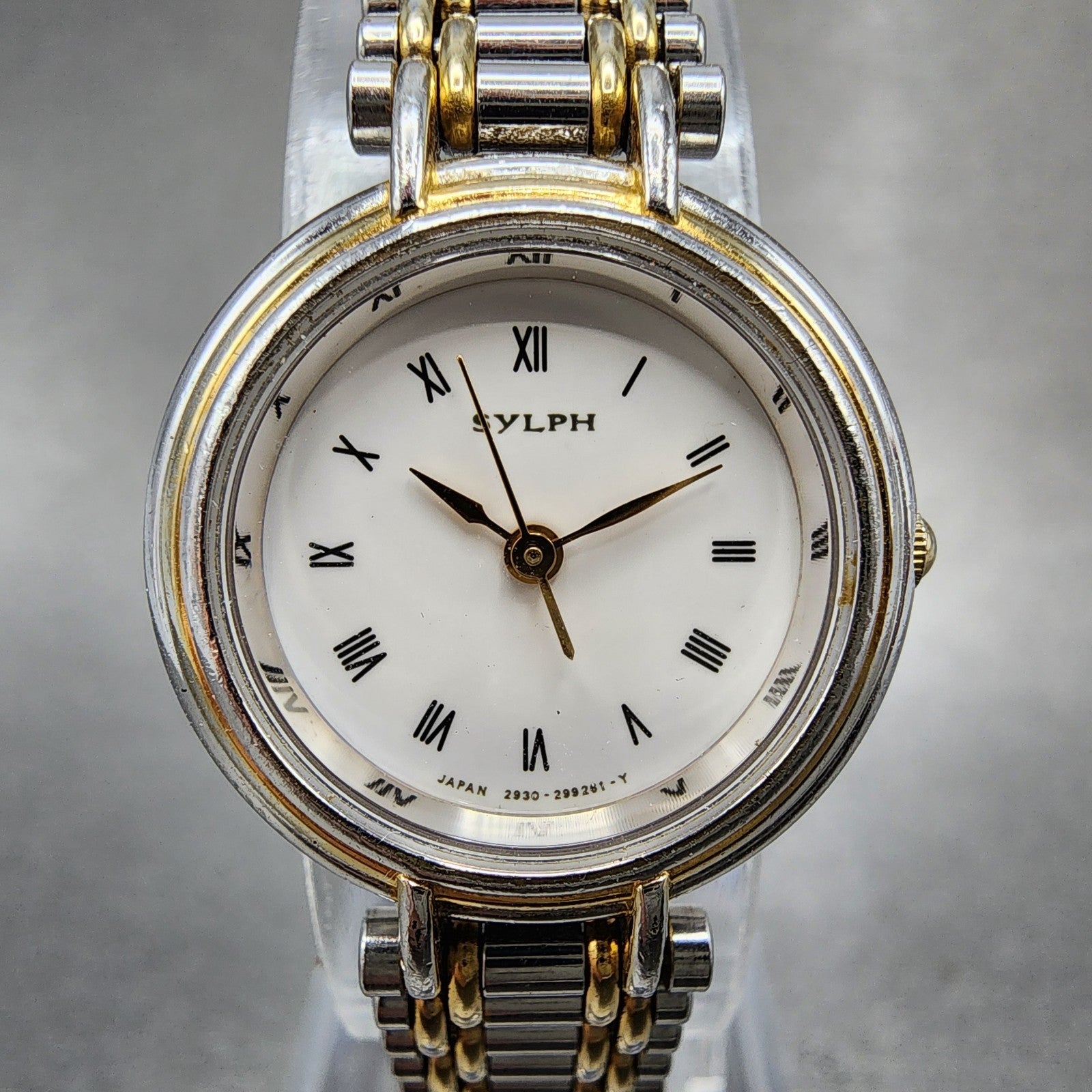 Citizen Sylph Watch Women 21mm White Dial Two Tone 2930294548 New Battery1