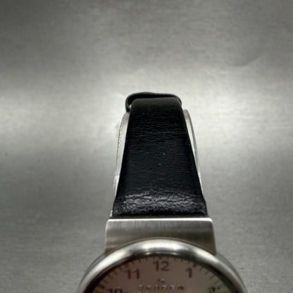 Skagen Watch Women 26mm Silver Dial Steel Round SKW2188 Leather Band New Battery5