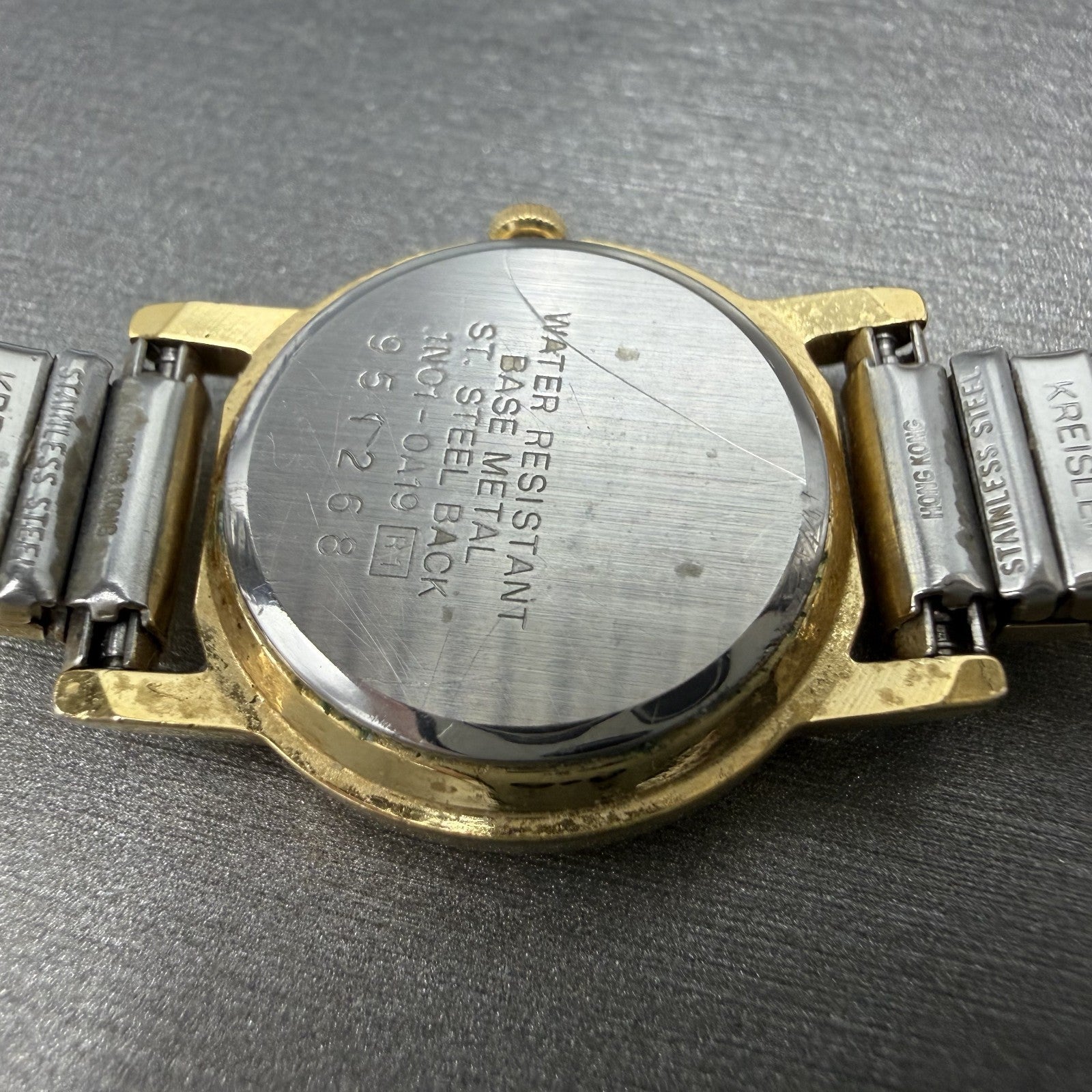 Seiko Watch Women 22mm White Dial Gold Tone Round 1N01-0A19 New Battery9