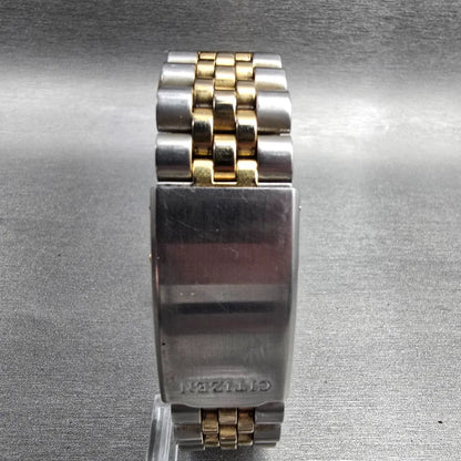 Citizen CQ President Watch Men 35mm Silver Dial Daydate 1102-R12535 New Battery7