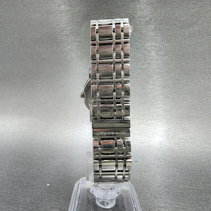 Burberry Watch Women 28mm Silver Dial Silver Tone Date Round Bu1351 PARTS8