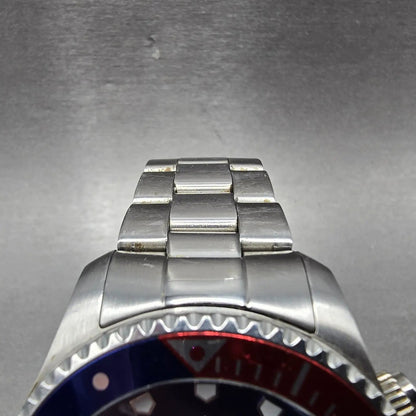 Invicta Pepsi Pro Diver Chronograph Watch Men 45mm Blue Dial Silver Tone New Bat5