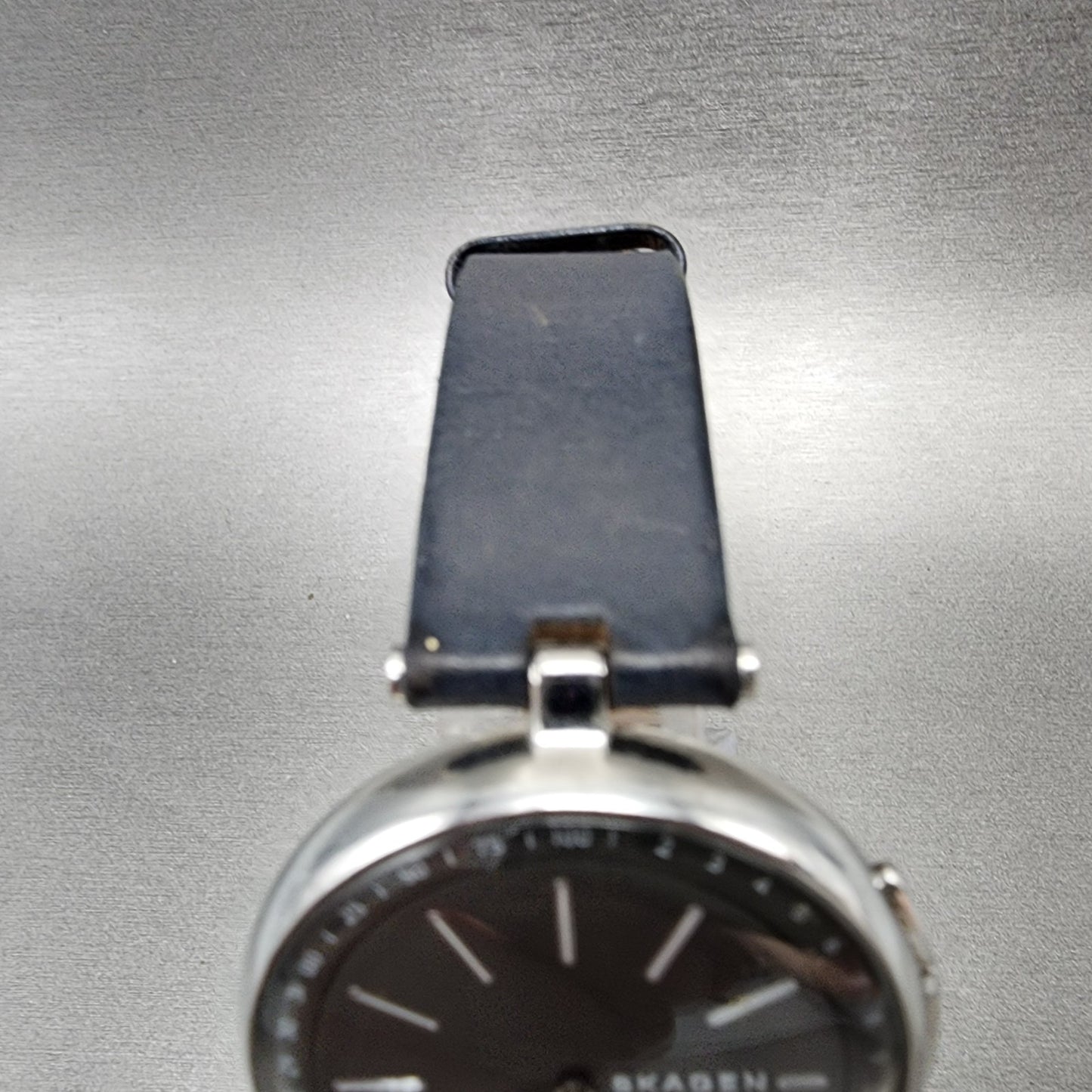 Skagen Signatur Hybrid Watch Women 37mm Gray Dial Silver Tone Round New Battery4