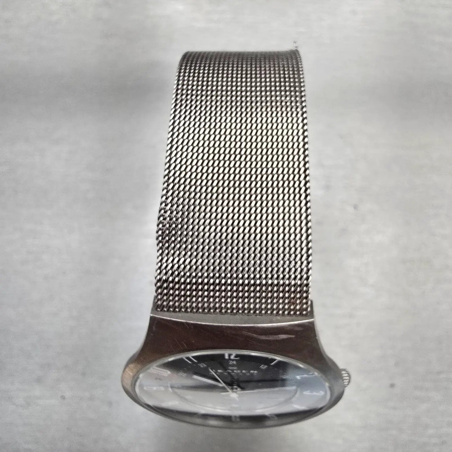 Skagen Sundby Watch Men 37mm Gray Dial Titanium Date 233XLTTM New Battery4