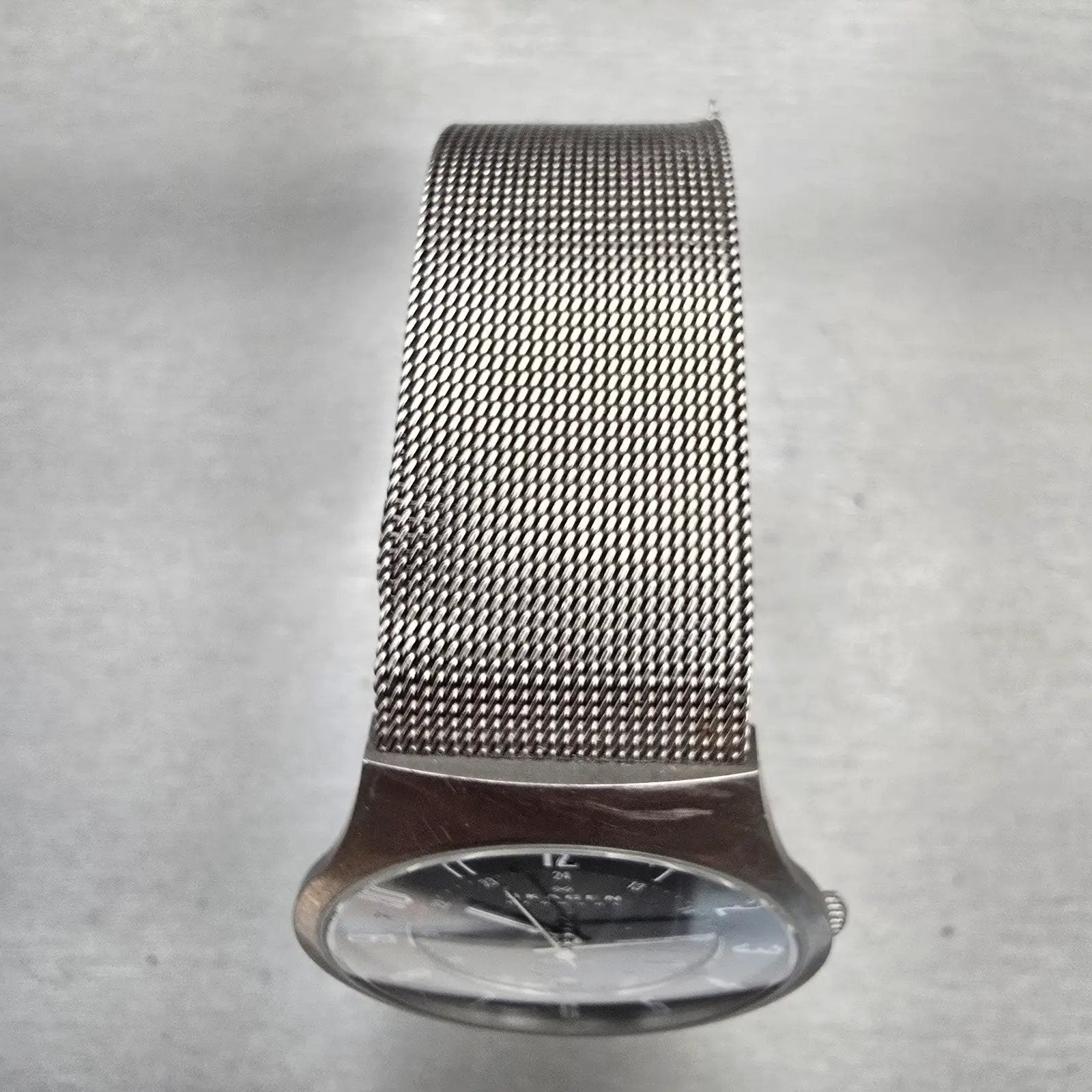 Skagen Sundby Watch Men 37mm Gray Dial Titanium Date 233XLTTM New Battery4