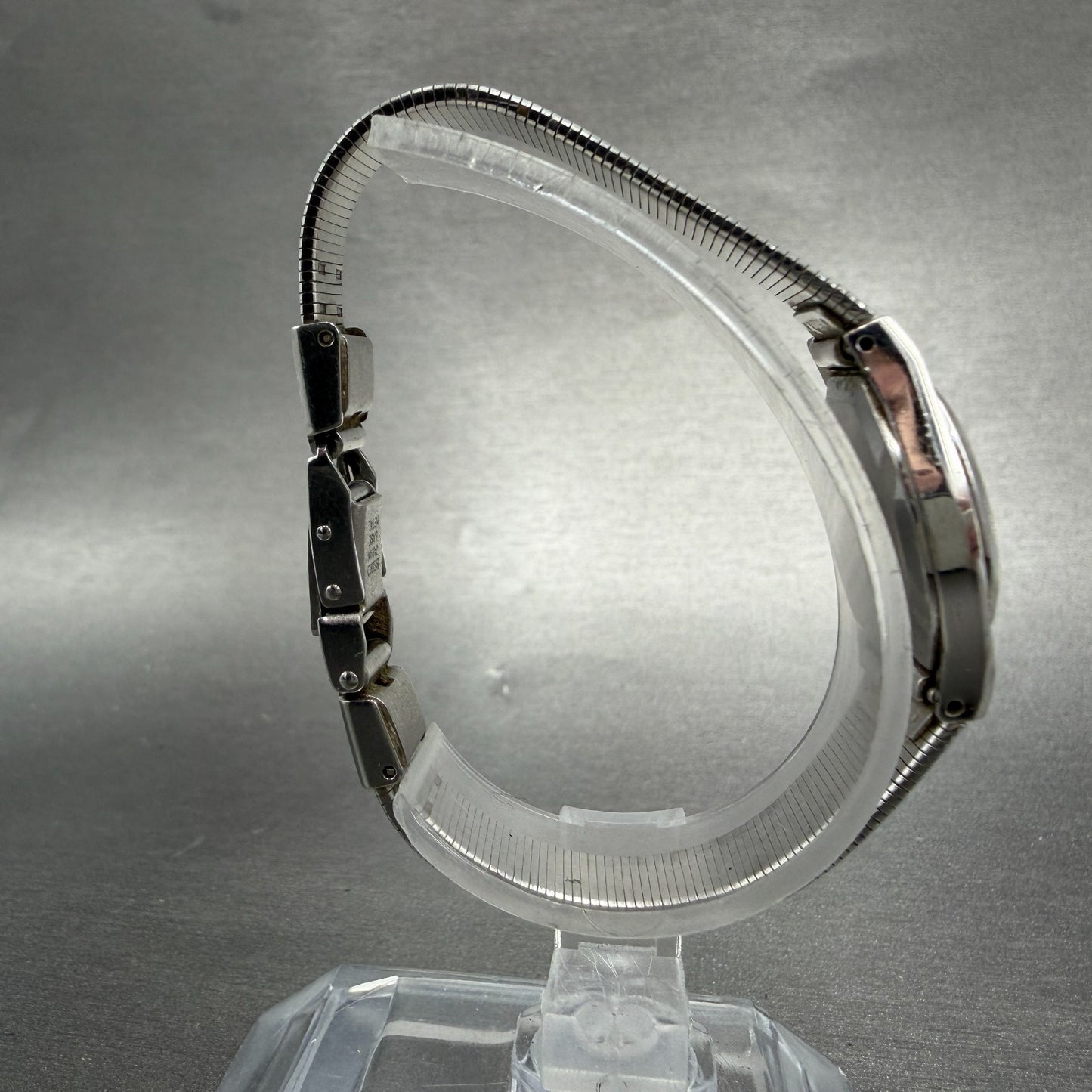 Seiko Watch Women 20mm Silver Dial Silver Tone Round 1400-0039 New Battery VTG8