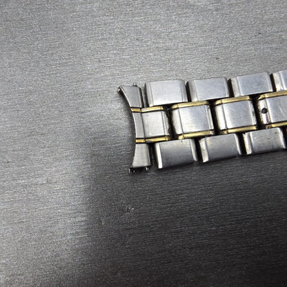 Seiko Bracelet For V742-8119 18mm Stainless Steel Two Tone 4916ZI Vintage4