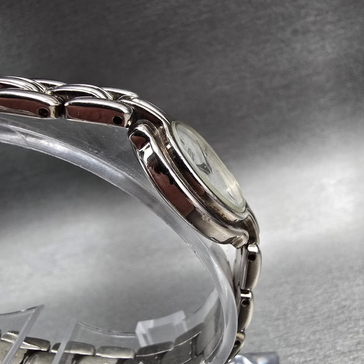 Citizen Watch Women 21mm Silver Dial Silver Round 5920-S57707 New Battery VTG3