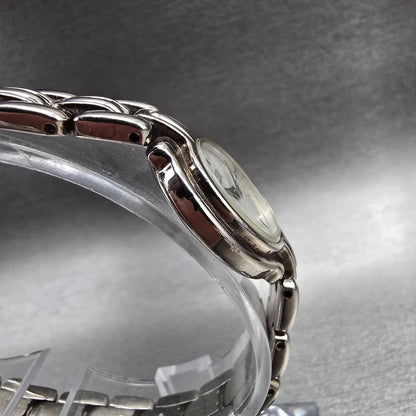 Citizen Watch Women 21mm Silver Dial Silver Round 5920-S57707 New Battery VTG3