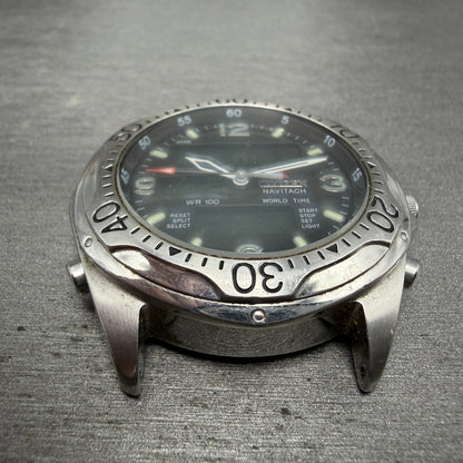 Citizen Promaster Diver Navitech  Watch Men Black Dial Steel C460-Q01563 PARTS3