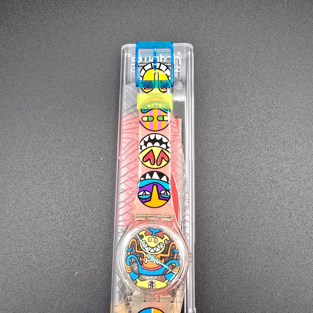 Swatch Artist Collection Set of 6 Watch Men 34mm ZS11 1996 New Battery NOS Fall3