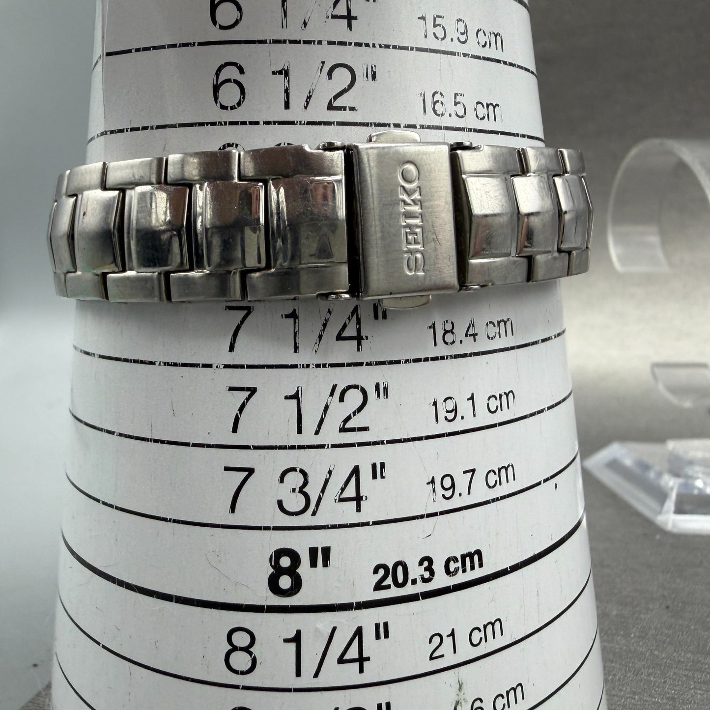 Seiko Coutura Watch Women 31mm MOP Dial Silver Tone Daydate 5Y85-0AJ0 NewBattery10