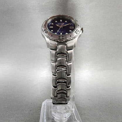 Citizen Dive Watch Women 26mm Blue Dial Silver Tone Date 1012S92316 New Battery5