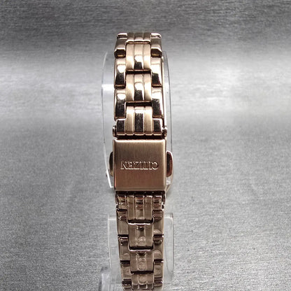 Citizen Watch Women 25mm Silver Dial Rose Gold Round EX0293-51A New Battery7