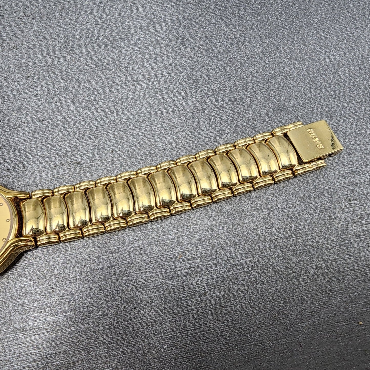Rado Lesoir Watch Women 23mm Gold Dial Gold Tone Roud 202 PARTS7