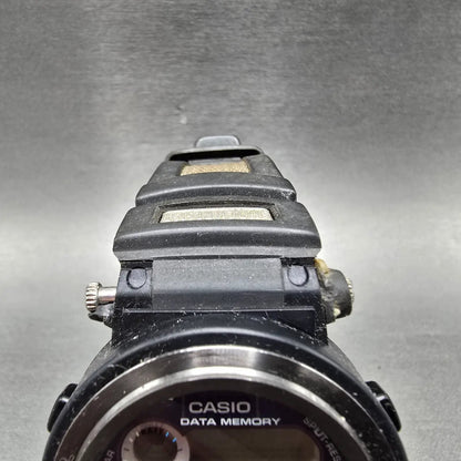 Casio G-Shock Raysman DW-9350 Watch Men 43mm Black Alarm Chronograph Works4