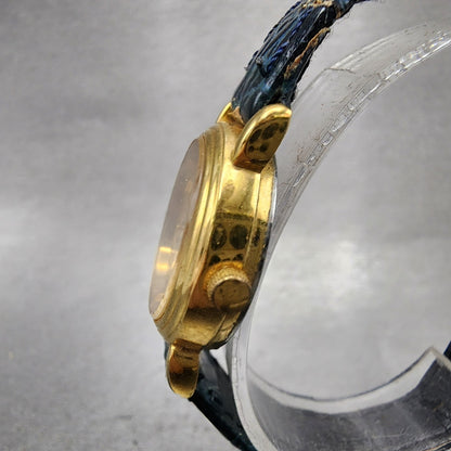 Citizen Freeway Watch Women 24mm Cream Dial Gold Tone Round New Battery VTG2