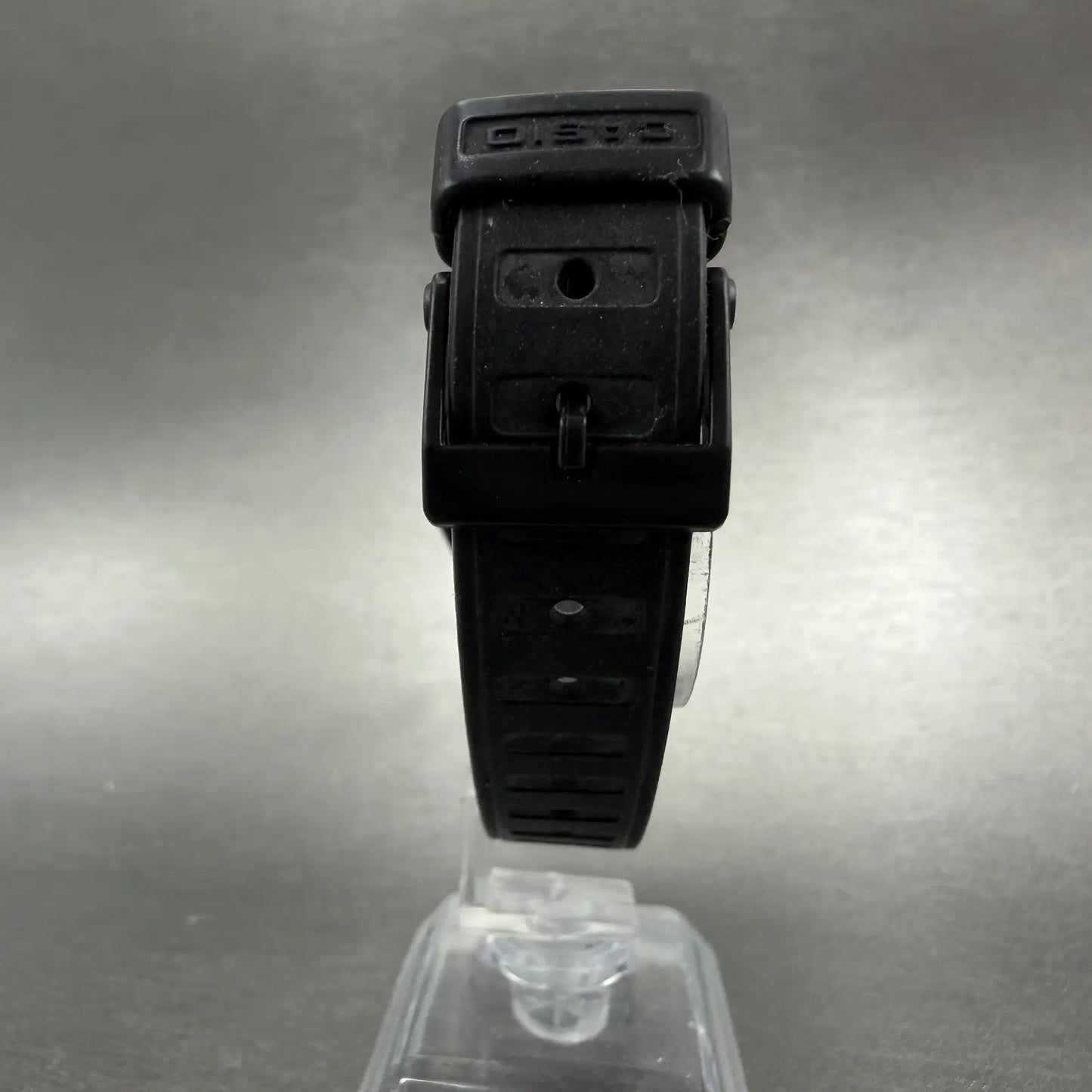Casio F-28 Watch Men 34mm Digital Black Tone Alarm Chrono Octagon New battery7