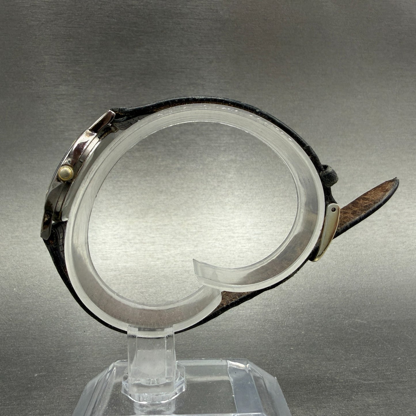 Seiko Watch Women 25mm Black Dial Black Tone Round 1N00-0C99 New Battery VTG GH6