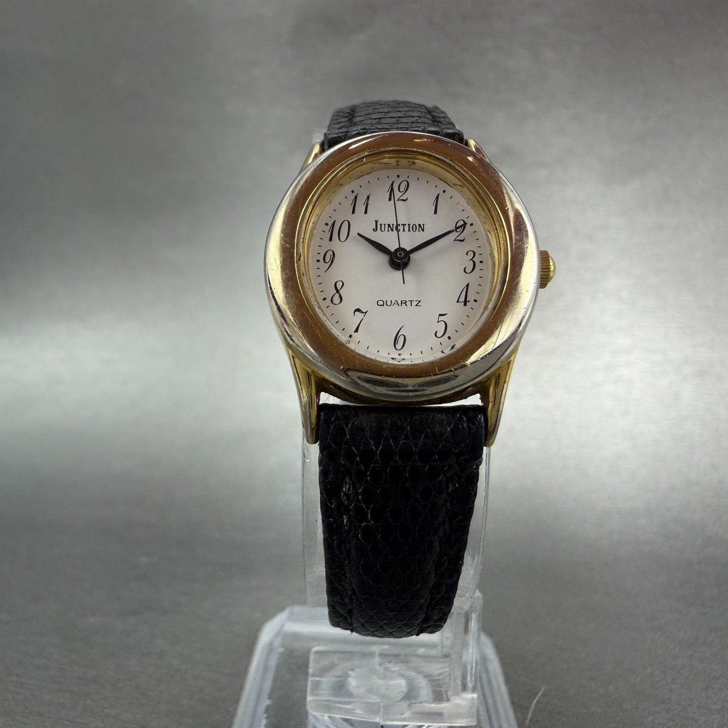 Citizen Junction Watch Women 21mm White Dial Gold Oval 5930-344596 New Battery5