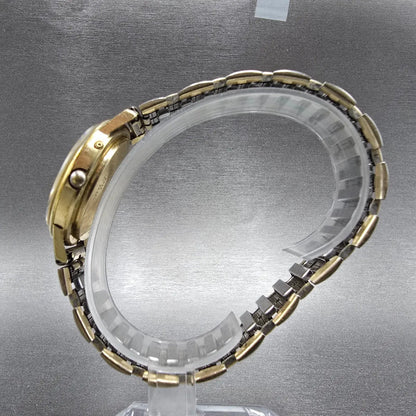 Bulova Accutron Watch Men 33mm Gold Dial Gold Plated Round N9 VTG  PARTS7